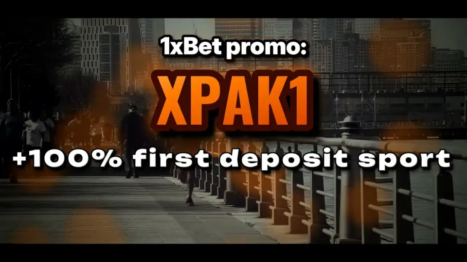 1xBet welcome bonus: how the XPAK1 promo code works on a first deposit