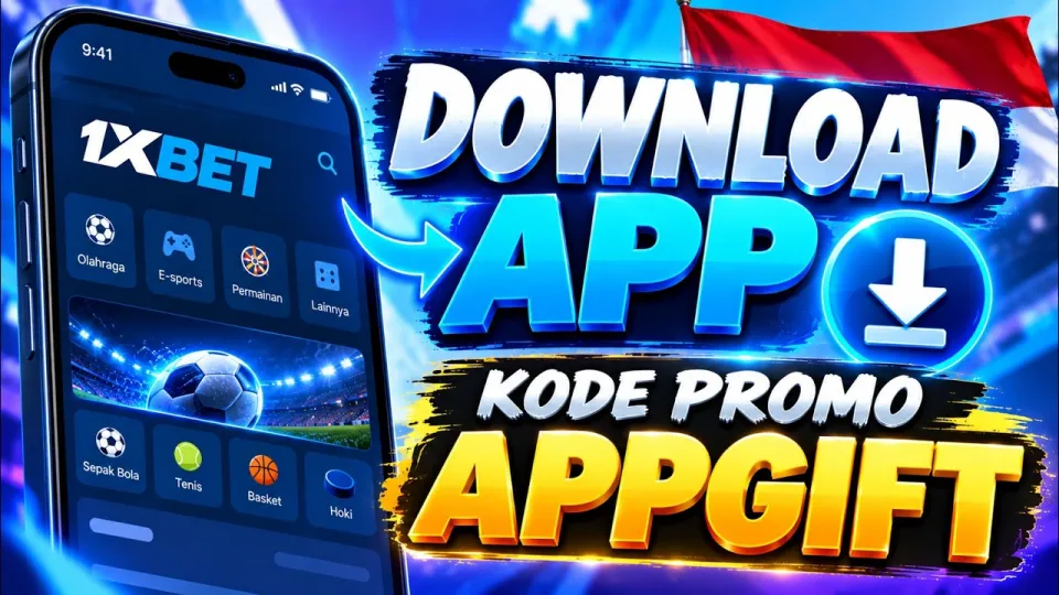 Download 1xBet app for Indonesia with easy registration and bonuses in 2026